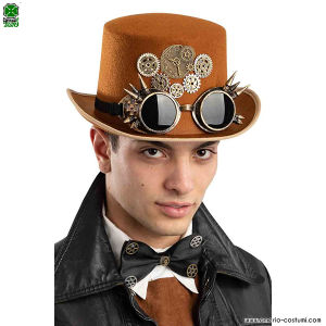 Steampunk Hat with glasses