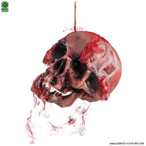 Bloody skull to hang
