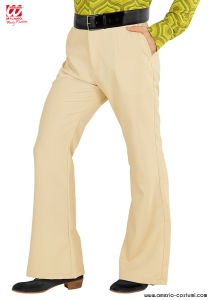 Groovy 70er Beige Herrenhose