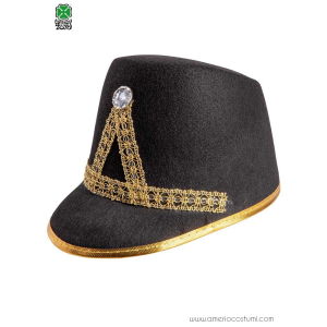 Chapeau en feutre MAJORETTE - Noir