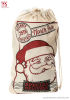 SACO PAPAI NOEL em juta - 50x80 cm