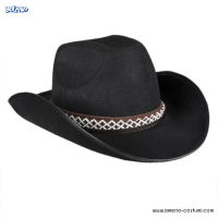 Chapéu Cowboy Jr Preto