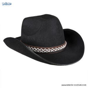Chapeau Cowboy Jr noir 