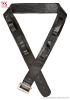 Ceinture noire avec 4 étuis