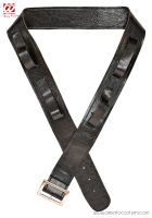 Cinturón negro con 4 fundas