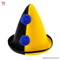 Felt Clown Cone Hat