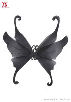 SCHWARZE GLITZERFLÜGEL - 99x110 cm