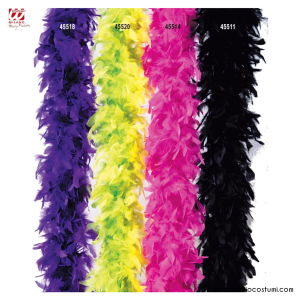 BOA PLUMES DE LUXE citron vert - 1,80 m 65 g