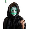 Weiße Maske mit Lichtern