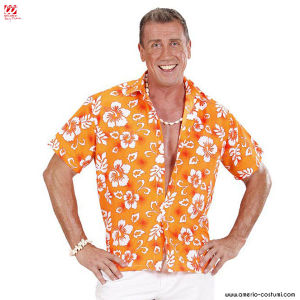 Camisa HAWAIANA - Naranja