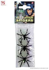 Pcs. 6 Spiders