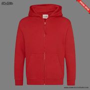 Sweat à capuche - Rouge