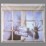 Cortina horror para ventana 75x90 fantasma