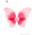 Pink glitter wings decorated with gems.