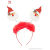 Santa Claus headband with finishing touches