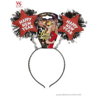 Tiara Happy New Year Vermelha