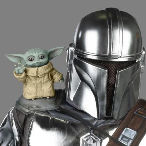 Bebeluş YODA pe umăr