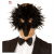 Black Bird Feather Mask