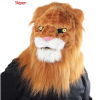 Máscara de león con boca móvil