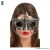 Silberne Steampunk-Maske mit Schnabel