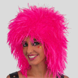 FLUORESCENT DISCO DANCE wig - available in 4 colours.
