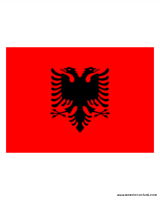 Drapeaux ALBANIA 90X150