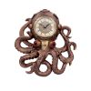 Steampunk Octopus Squid Wall Clock