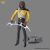 STNG Worf Toyllectible Bendyfigs