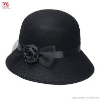 Black Charleston Hat