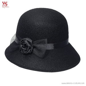 Black Charleston Hat