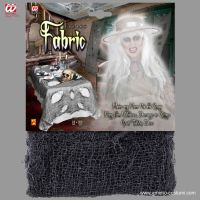 Tecido decorativo Horror Preto