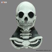 Máscara Long Neck Skull White