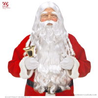 Luxus-Weihnachtsmann-Perücken-Kit