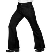 Pantaloni Zampa Anni 70 Neri
