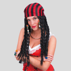 Peruca pirat cu bandana