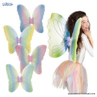 Multicolor butterfly wings