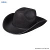 Sombrero de Cowboy de Fieltro Negro