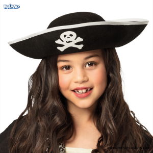 Cappello Pirata in feltro Jr