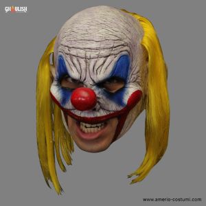Maschera Clooney Clown Deluxe