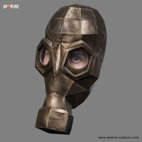 Masca Low Poly Gas