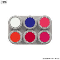 Water Makeup Palette 6 Fluo