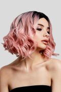 Peluca Fever Kourtney – rosa bebé