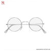 Lunettes à monture argentée avec verres