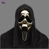 Máscara Ghost Face Gold Chrome
