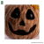 Jute Light-up Pumpkin with glowing eyes and movement