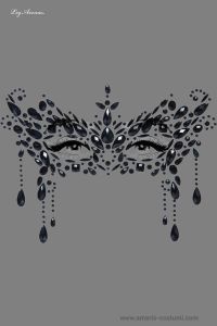 Face Jewels Sticker Masquerade