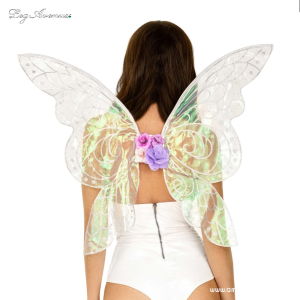 Glitter fairy wings