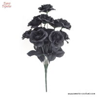 Bouquet 12 Roses Noires