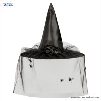 Chapéu de Bruxa Black Esmeralda