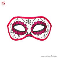 Masque rose du Jour des Morts